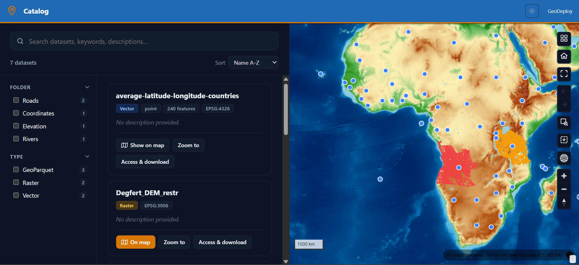 Catalog portal